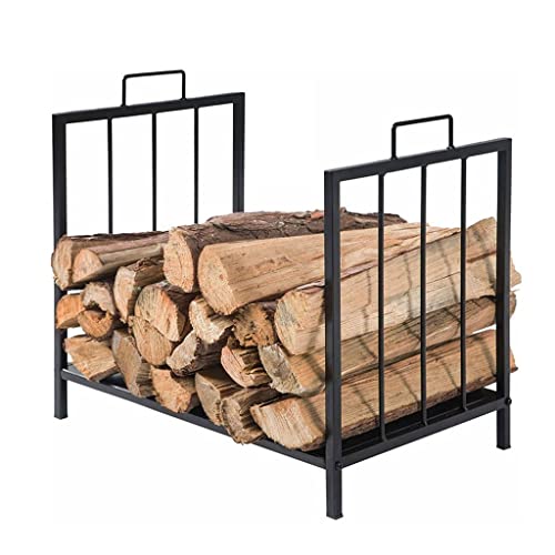 Rangement de Bois en Métal Robuste pour Cheminée Intérieure - 2