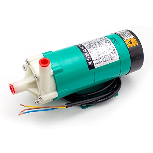 LeTkingok MP-15R Bomba Centrífuga De Circulación Con Accionamiento Magnético, Microbomba De Líquido Para Productos Químicos Accionamiento Del Impulsor Ciclo De Plásticos De Ingeniería