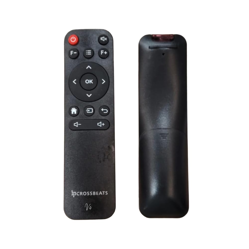 V4® Compatible Replacement Remote Control for Cross Beats Projector Remote Control for Cross Beats Projector, Black, ABS Plastic, with Navigation Pad-picture-24