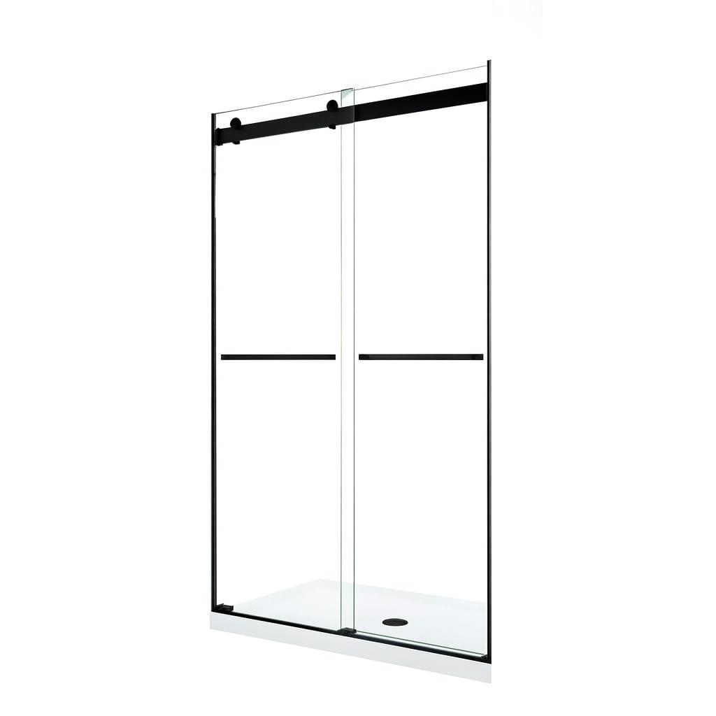 DreamLine Essence 56-60 inch W x 76 inch H Frameless Bypass Shower