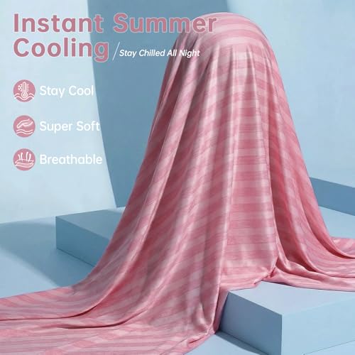 Image of Guohaoi Cooling Blanket for Hot Sleepers and Night Sweats 90 inchx108 inch King