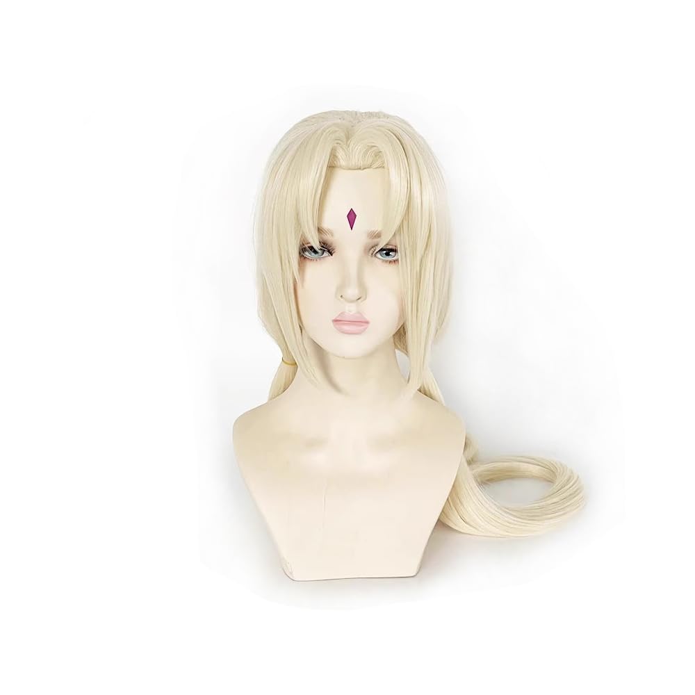 Women's Long Blonde Wig Halloween Cosplay Costume Wig for Women 37in/95CM - Image 4