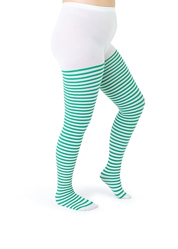 Image of Silky Toes Plus Size Tights for Women | 60D Soft Opaque Comfort Fit Pantyhose | Black or Colored 1-2 pairs | 1X-8X