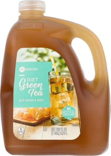 SE Grocers, Ginseng And Honey Diet Green Tea, 128 Fl Oz - 1