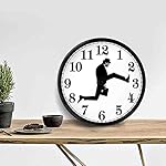 Von der Britischen Komödie Inspirierte Wanduhr Von Ministry of Silly Walk, Comedian Home Decor, Neuheit, Wanduhr, Lustige Walking Silent Mute Clock – Bild 2