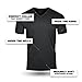 Fresh Clean Threads Men's 1 Pack T-Shirts V Neck Premium Basic Short Sleeve Tees - Fitted Style, Ultra Soft, Tag-Free Comfort