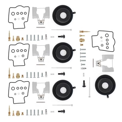 Réparer les fuites et ratés avec le kit de réparation carburateur Kawasaki ZX750 membrane flotteur