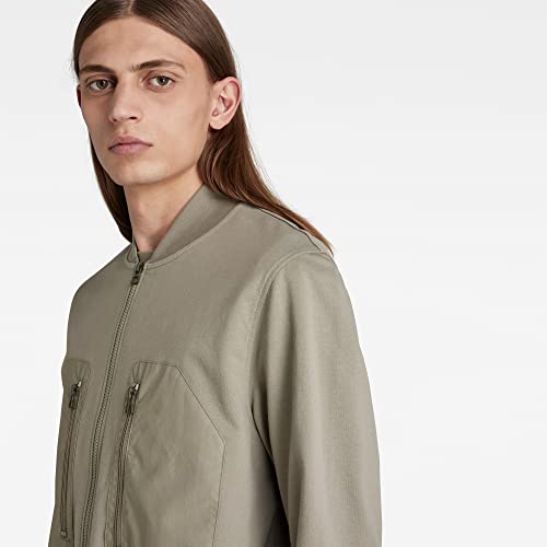 Miniatura 5 de G-Star Raw Tweeter Bomber Zip, Camisetas Para Hombre, Verde Shamrock D21570-D136-2199 , M