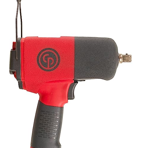 Chicago Pneumatic CP8252-P - Air Impact Wrench, 1/2 Inch, Twin Hammer, Low Vibration, Lightweight Composite Body, 701 ft. lbf/950 Nm - 9000 RPM