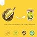 Durian Chips Snack, Premium Grade, Asian Mornthong Fruit Snack, 150g (5.3 oz), Big Value Pack