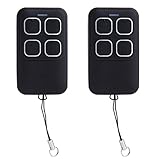 Transmisor de mano: la imagen general de este mando a distancia es muy limpia y simple con una sensación helada que te gustaría usar. Los 4 botones están diseñados para controlar 4 puertas de garaje diferentes o 4 puertas diferentes. Un diseño inteligente completa este potente mando a distancia.