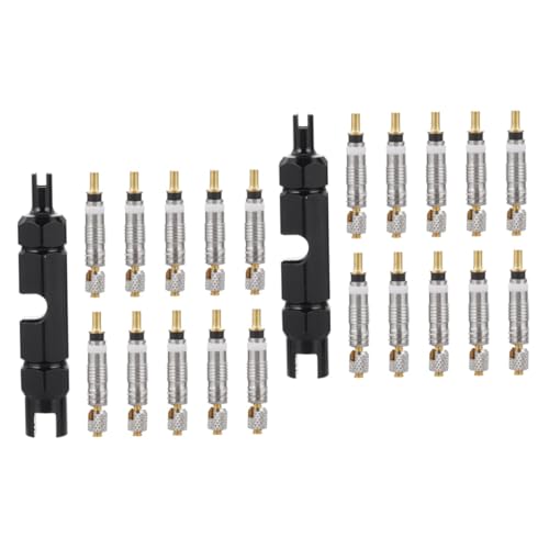 Alipis Core Removal Tool Kit for Bicycle Tire Repair Lightweight and Portable Durable Design for Installation and Removal Essential Cycling Accessory Black