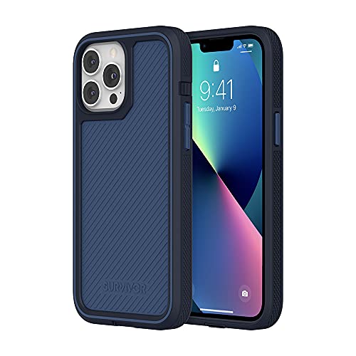 Survivor Earth Series Case Compatible With Iphone 13 Pro Max (6.7"), Sustainable Drop Protection - Storm Blue/Deep Sea (Gip-076-Stbl) #TOP1