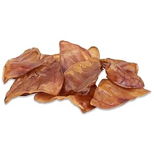 Healthy Pig Ear Chews for Dogs – High Protein Pig’s Ears Pet Treats – Thick Cut, Oven Baked & Slow Cooked Delicious Dog Chew Snacks – No Preservatives, No Hormones, No Additives – 20 Ears Healthy Pig Ear Chews for Dogs – High Protein Pig’s Ears Pet Treats – Thick Cut, Oven Baked & Slow Cooked Delicious Dog Chew Snacks – No Preservatives, No Hormones, No Additives – 20 Ears