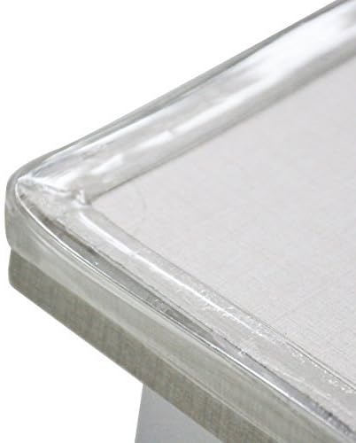 Cunina Safety Edge Cushion Guard, Large Size 6.56ft 2M Length Flexible Strip for Table Edge Corner Protector with Strong Adhesive Tape Remove without Surface Remaining
