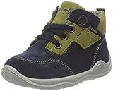 Leichte, flexible Laufsohle Superfit Baby Jungen Universe Lauflernschuh, Blau Grün 8000, 21 EU
