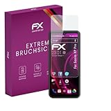 atFoliX Protection Écran Film de verre en plastique compatible avec Sonim XP Pro Verre film protecteur, 9H Hybrid Glass FX Protection Écran en Verre trempé de plastique