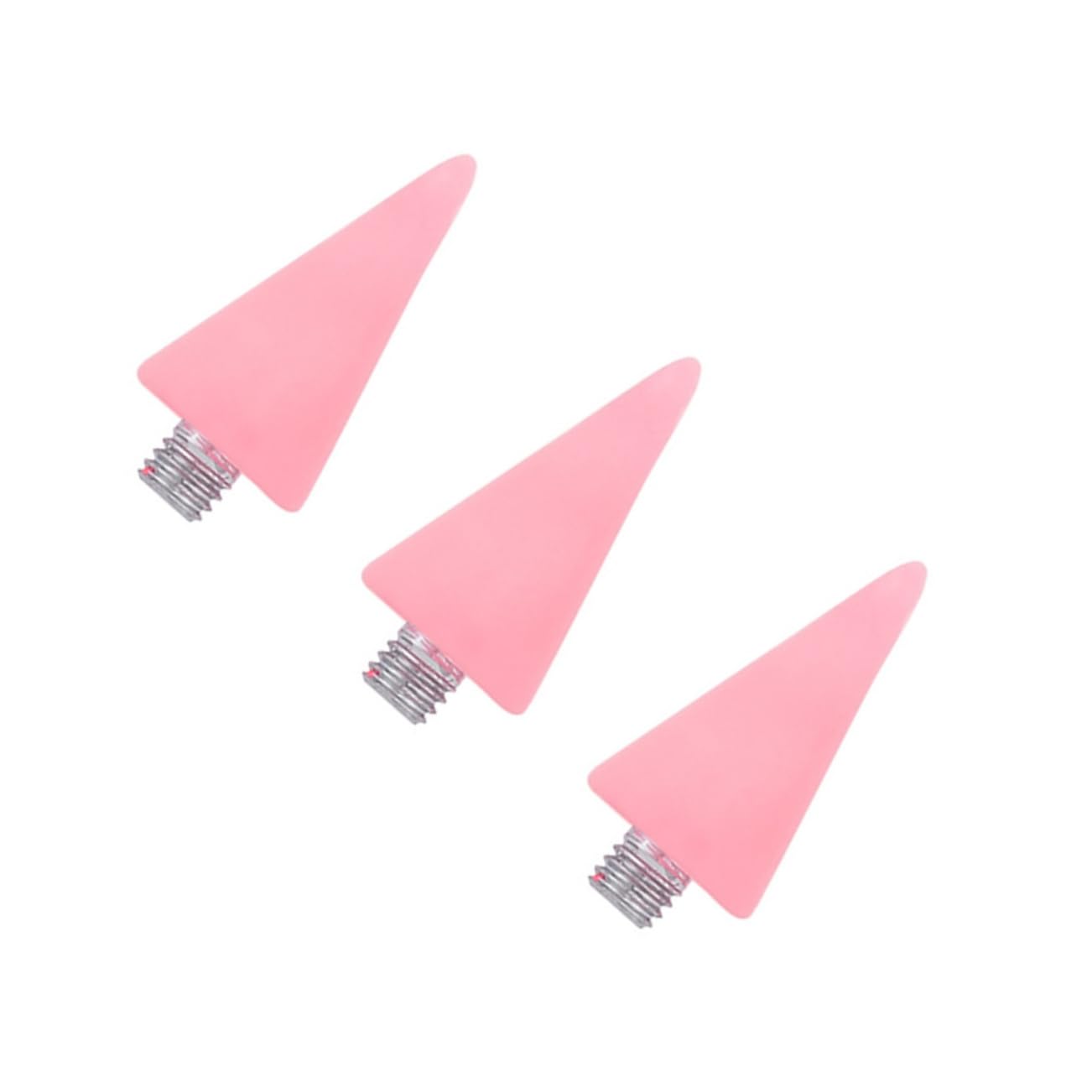 MERRYHAPY 1set Acrylic Nail Art Tool Multi Replacement Tips for Nail Dotting and Rhinestones for Manicure and Includes White Yellow Green and Tips