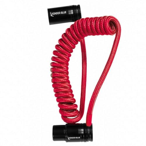 Câble XLR tressé à angle droit KONDOR BLUE extensible anti-nœud pour microphone de caméra