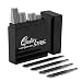 44 Metal Collar Stays - 4 sizes in a Box for Men (Mix)