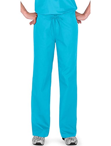 Dickies Men's Big and Tall EDS Signature Unisex Drawstring Scrub Pant, Turquoise, XXXXX-Large