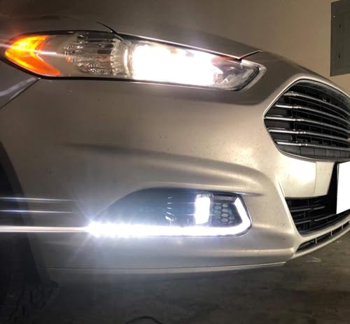 Lámpara LED Diurna para Ford Fusion 2013-16 miniatura 3