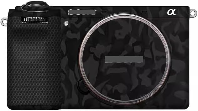 Alpha 6700 Camera Body Sticker Protective Skin Vinyl Film Decals Accessories for Sony A6700 Shadow Camo Black