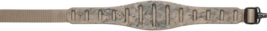 Quake Claw Contour Flush Cup Rifle Sling with QD Swivel Nylon and Rubber Sand Camo