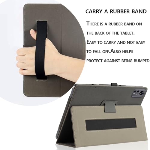 NSFN for AOCWEI X800/DMOAO D11-11Inch Tablet Protective Case with Handheld Band, Stand Function, Multiple Angles, Portable, Shock Resistant