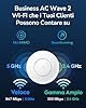 Cudy AC1200 Punto di accesso wireless Gigabit, Soluzione WiFi aziendale con supporto Mesh, Beamforming, Roaming, MU-MIMO, alimentazione PoE o CC, Adattatore di alimentazione CC 12V incluso, AP1300