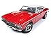 American Muscle AMM1169 1969 Chevrolet Chevelle Hardtop (Class of 1969) Garnet Red Diecast Model Car 1:18