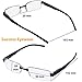 Success Eyewear Reading Glasses Set of 2 Rimless Ultra Lightweight Comfort Glasses for Reading for Men and Women Set of Black and Grey Matte 1