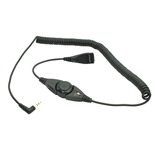 Ovislink 2.5Mm Call Center Headset With Volume Control #TOP5