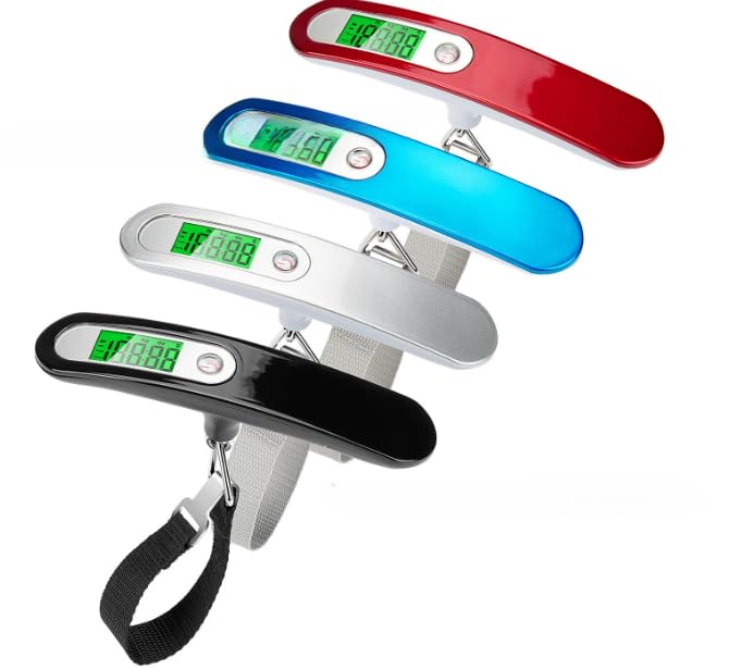 WH-A20 - Báscula de viaje digital portátil con gancho grande de 50 kg