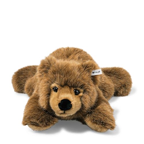 Steiff Kuscheltier Urs Braunbär, Süßes Stofftier mit Kunststoffaugen, Kinder, Jungen & Mädchen, Plüschtier 45 cm, Hellbraun, 070037