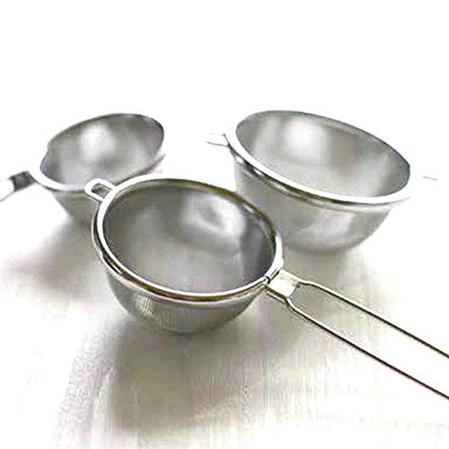 Nagao Tsubamesanjo Tea Strainer, High Tech Strainer, Small, 18-8 Stainless Steel, Tatami Weave, Made in Japan by Nagao - Used condition - Image 3
