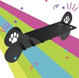 Perchero de pared para perro Con repisa y y espacio para acos de Paseo e higiene, 100% Acero al carbono
