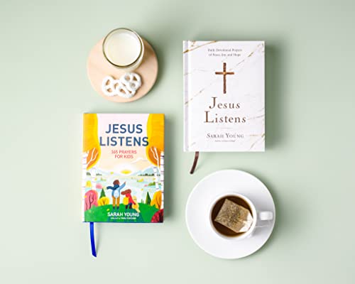 Image of Jesus Listens: 365 Prayers for Kids: A Jesus Calling Prayer Book for Young Readers