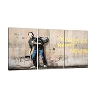 【額縁付き】 Banksy バンクシー A2ポスター ③ BANKSY Girl-With-Balloon 風船と少女 バンクシー ポスター A2