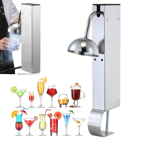 Escarchador de copas profesional con CO2: enfría vino, cócteles, champán y cócteles en 6 segundos. Ideal para bares y restaurantes.