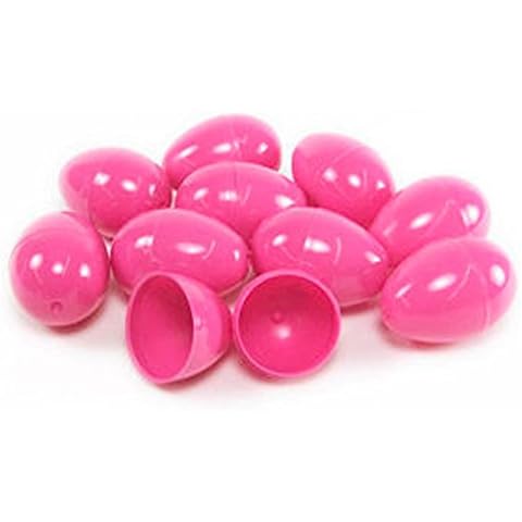 50 Pink Empty Easter Eggs Vending, Crafts, Etc. by Discount Party and Novelty Cover