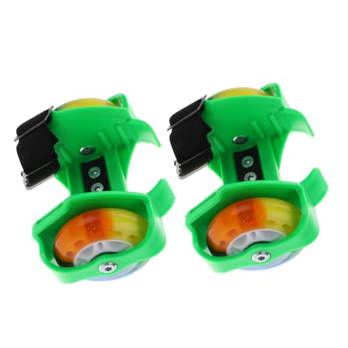 Toddmomy Glowing Roller Skates for Boys and Girls Training Skates Comfortable Fit Easy Adjustment Stylish Design