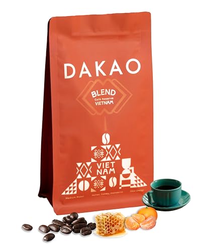 DAKAO COFFEE - Café Reserve Blend - Arabica Robusta Excelsa,