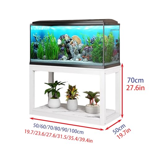 Support d'aquarium double couche pour optimiser les petits espaces