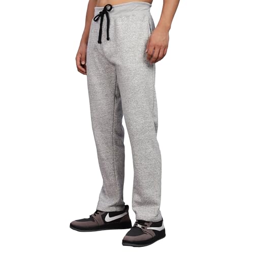 Image of fanideaz Mens Cotton Track Pants for Men Summer Night Lower Gym Trousers Travel Wear Full Length Bottoms Casual Sportswear Relaxed Fit Comfortwear Loungewear Pants