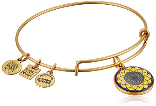 Alex and Ani Sunflower Bangle Bracelet