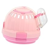 TOYANDONA Jaula de Mano Portátil para Piel de Cobaya Caja de Transporte Reutilizable para Mascotas Pequeñas para Viajes Hámster o Cobayas