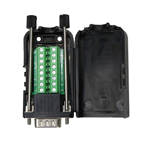 Twinkle Bay D-Sub Db15 Male 15Pin Jack Port To Terminal Breakout Board Connector 3Row Plug, Dr15 Vga Male With Case #TOP1