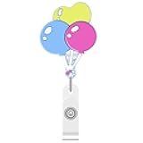 TANOSII Silicone Retractable Badge Holder Retractable ID Badge Reels Badge Clip and Retractable Rope