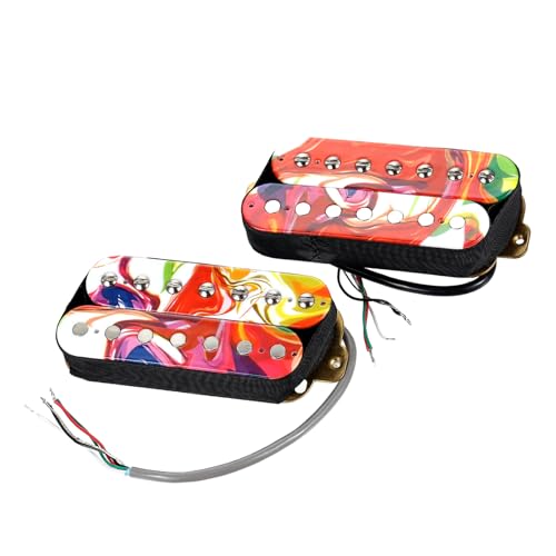 Pack of Electric Guitar Parts Upgrade Pickup for Models Electric Guitars High Power Neck Bridge Pickup Replacements Guitar Picku